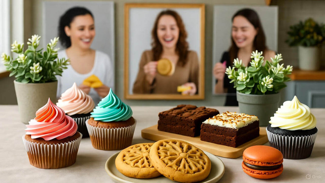 Усмихнати българи поръчват сладки онлайн от Сладунко – Месечна наслада, малка и голяма кутия, домашни сладки и соленки с доставка до дома